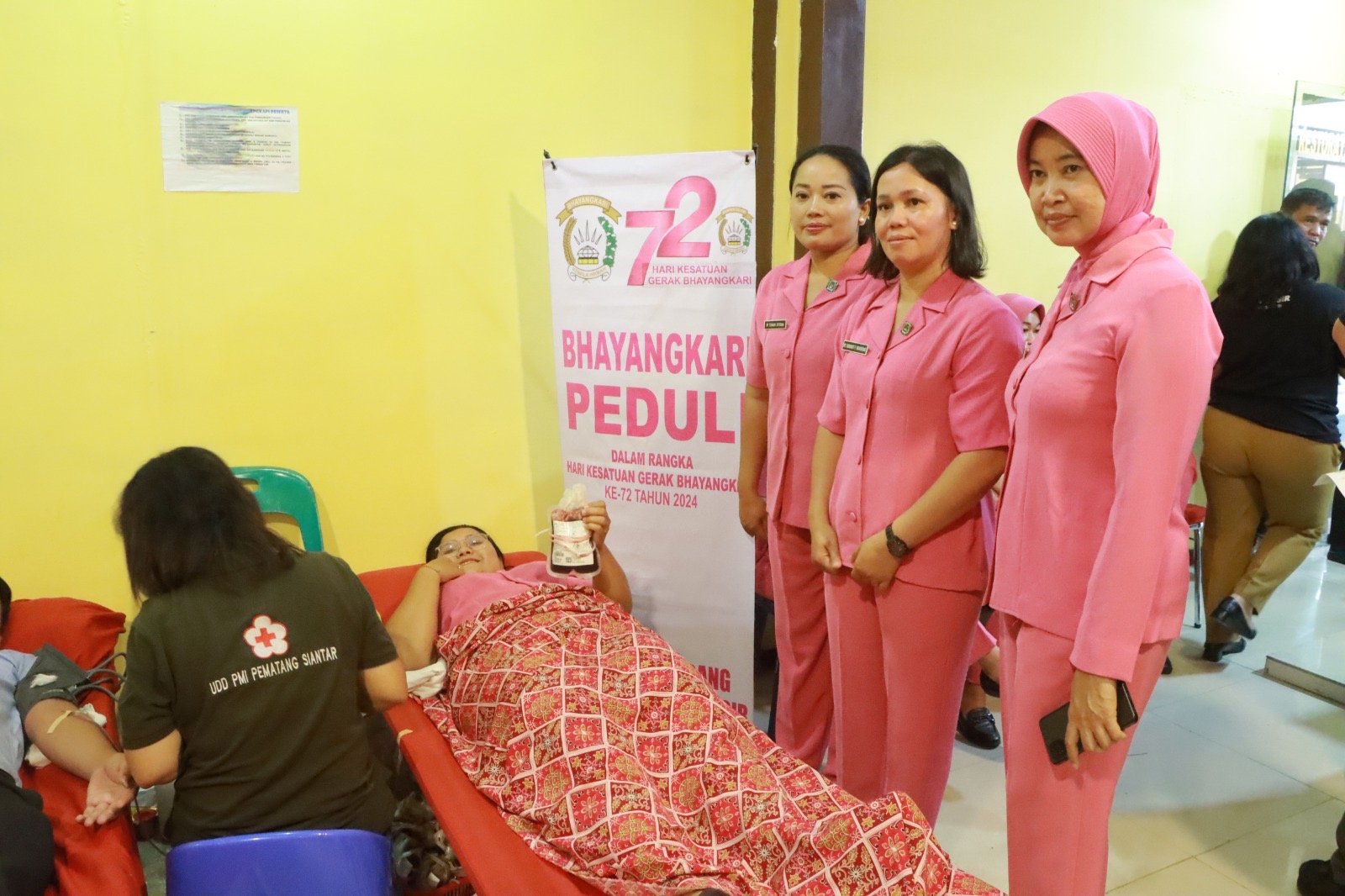 Polres Samosir Sukses Kumpulkan 164 Kantong Darah