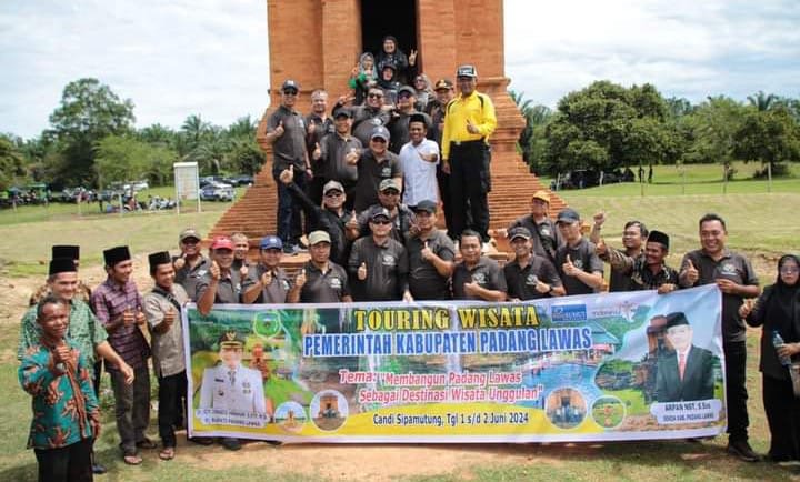 Pemkab Palas Touring Ke Candi Jorang Balanga