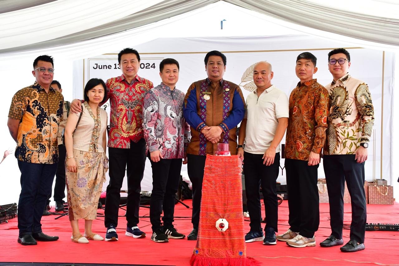 Bupati Samosir Ground Breaking Pembangunan Tropical Essence