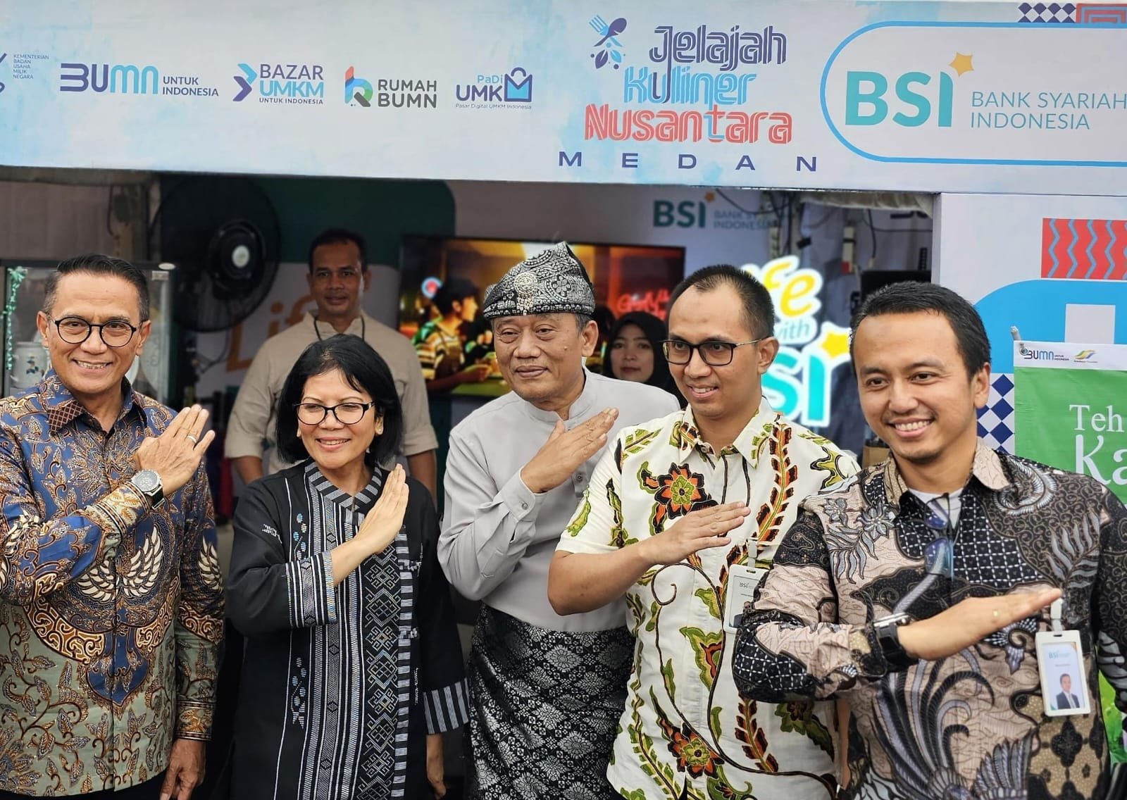 Lewat Jelajah Kuliner Nusantara di Medan, BSI Terus Dorong UMKM Naik Kelas
