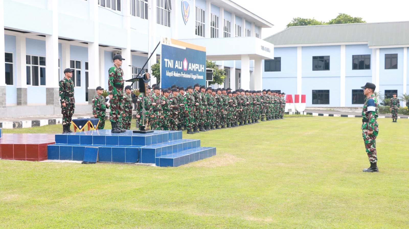 Dankosek I Hadiri Upacara Pembukaan Lat. Matra Udara II Jalak Sakti Koopsud I Tahun 2024