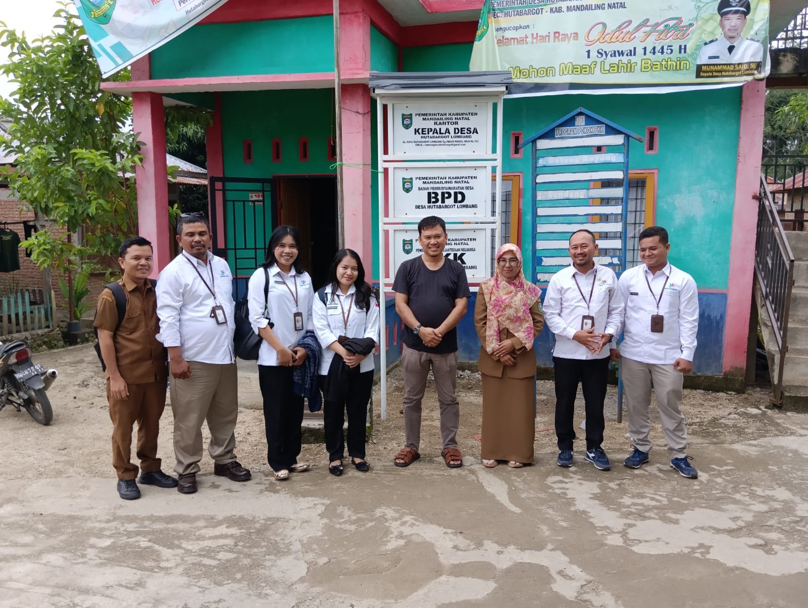 Hutabargot Lombang Terpilih Sebagai Desa Cantik 2024 Kabupaten Madina