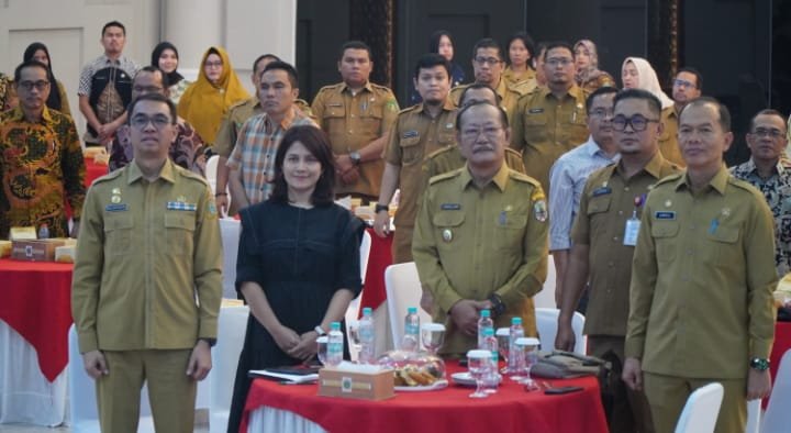 Sekda Langkat Ikuti Rakor Optimalisasi Penanaman Modal Sebagi Sumber Pembiayaan Pembangunan Sumut