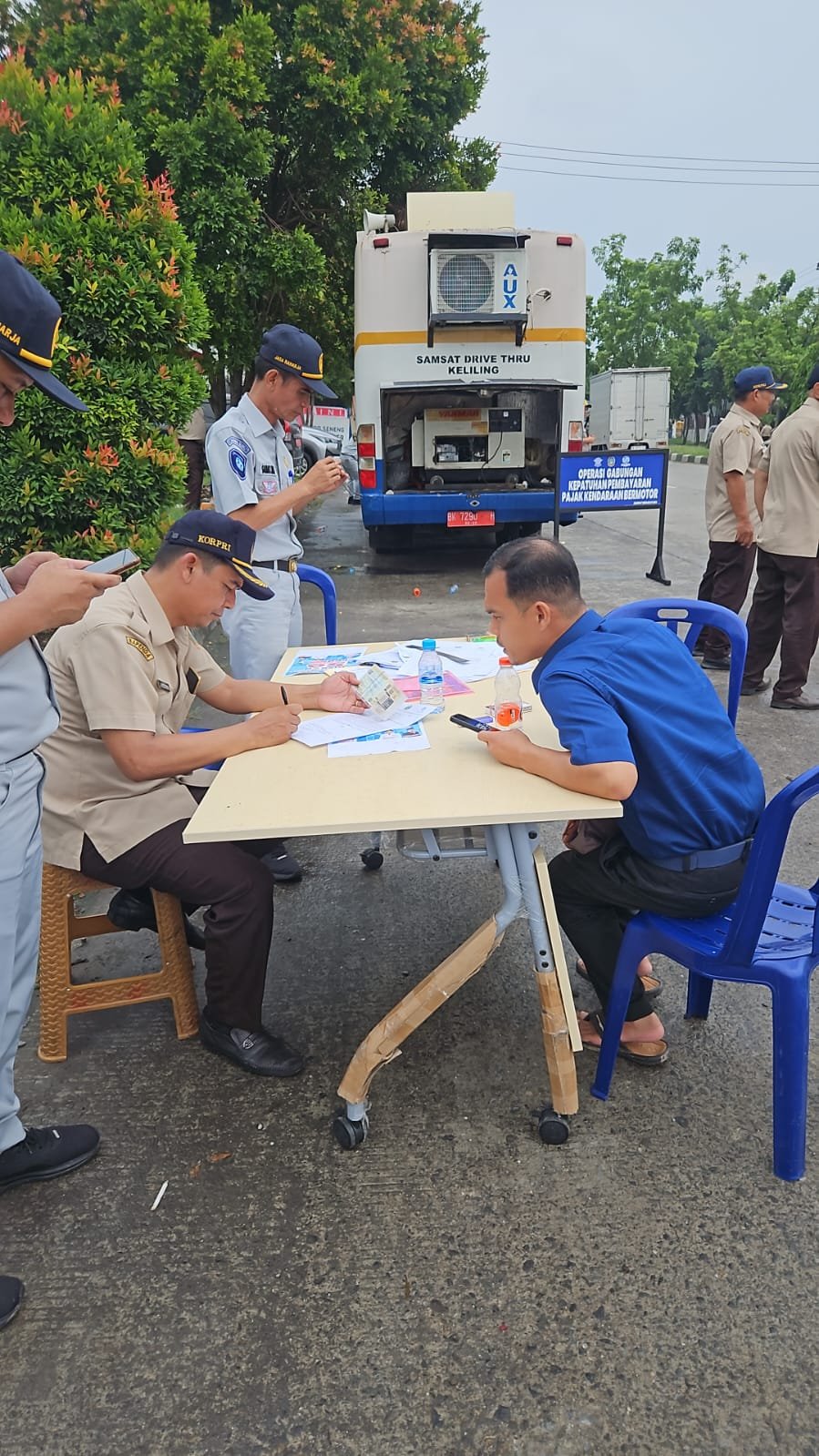 Polda Sumut Gelar Operasi Gabungan Sadar Pajak Kendaraan Bermotor