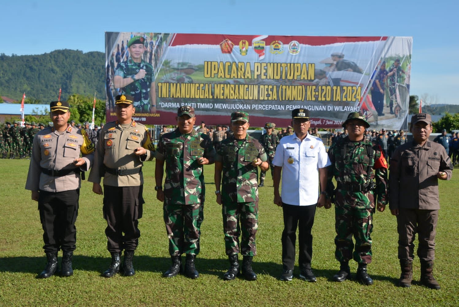 Pangdam I/BB Apresiasi TMMD ke-120 Kodim 0211/Tapteng Akomodir Program Unggulan Kasad