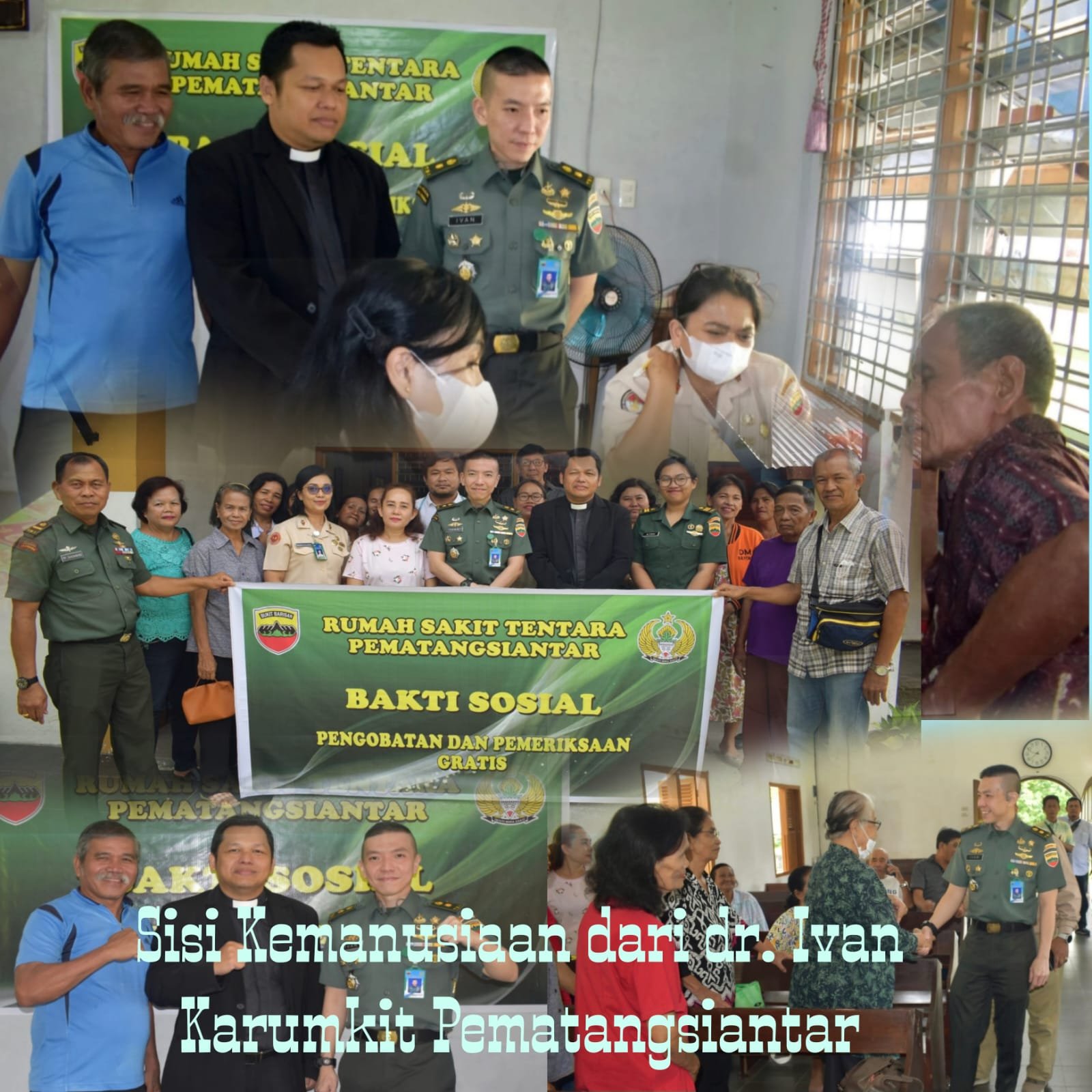 Mayor Ckm dr Ivan lakukan Pengobatan Gratis