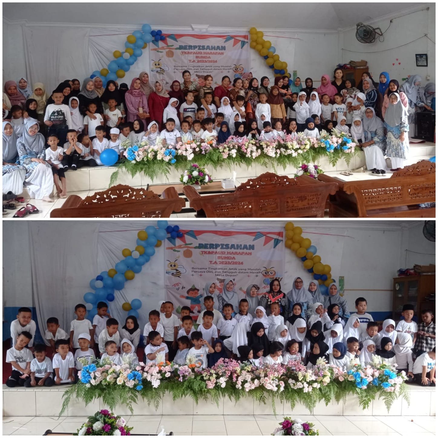 Harapan Bunda Tanjung Anom Gelar Perpisahan Siswa Siswi TK dan PAUD