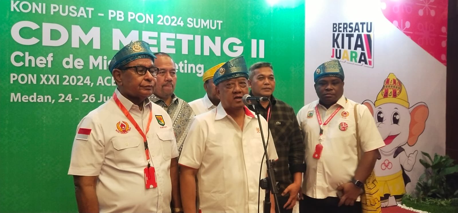 CdM Meeting II PON 2024, Ketua KONI Pusat Harap Persiapan Venue Rampung Juli