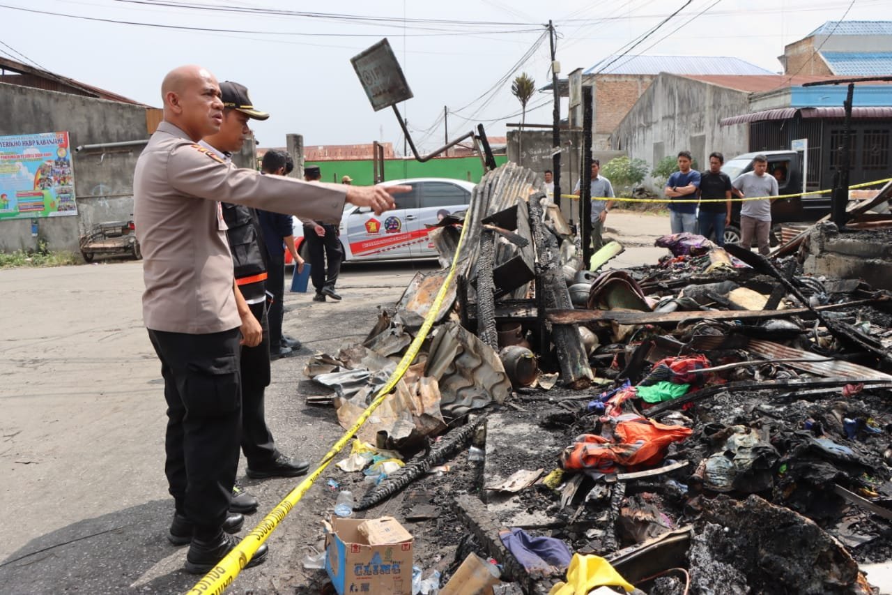 Polda Sumut Masih Selidiki Penyebab Kebakaran di Karo