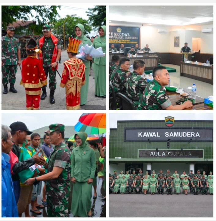 Cek Kondisi Prajurit, Pangdam I/BB Kunjungi Korem 023/KS