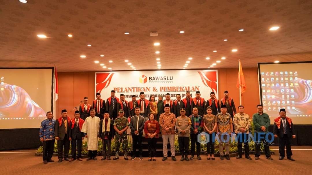 Bupati dan Wabup Karo Hadiri Pelantikan Panitia Pengawas Kelurahan/Desa