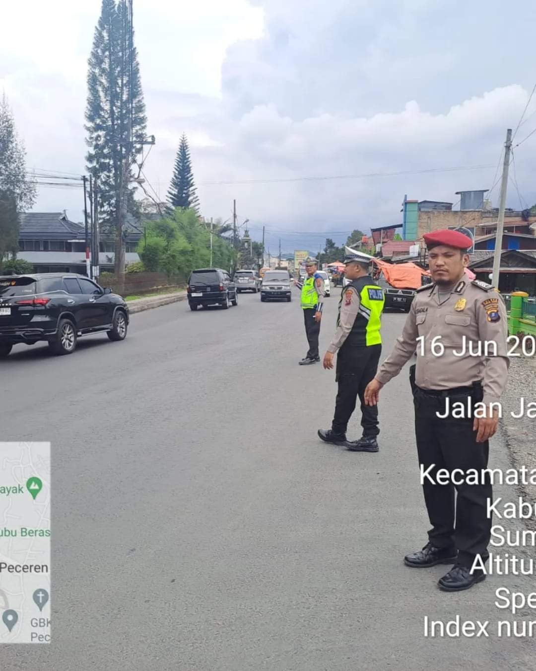Idul Adha, Polres Tanah Karo Optimalkan Pengaturan Lalu Lintas di Berastagi