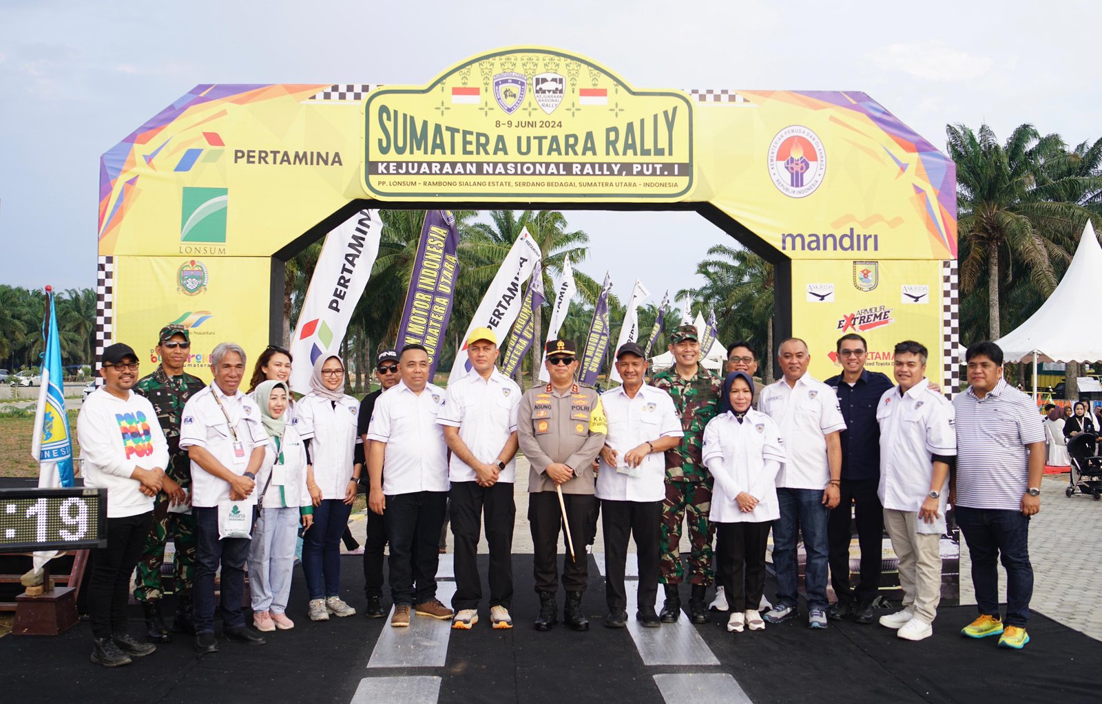 Pembukaan Kejurnas Sumut Rally, Ijeck: Sumut Icon Rally di Indonesia