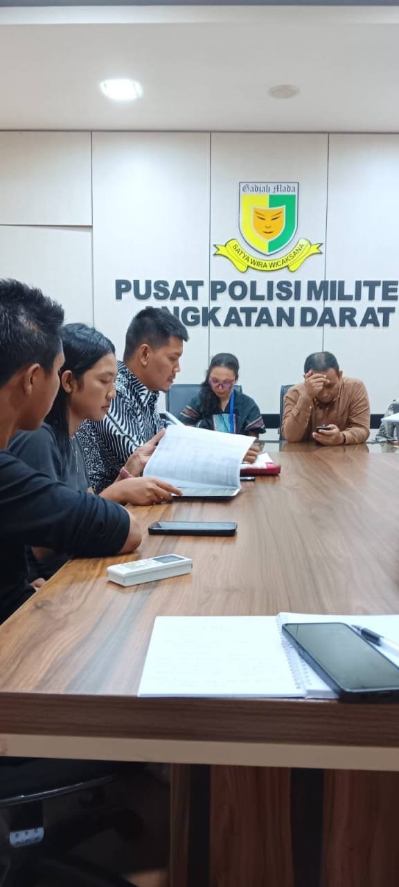 Anak Almarhum Sempurna Lapor Dugaan Keterlibatan TNI ke PUSPOMAD