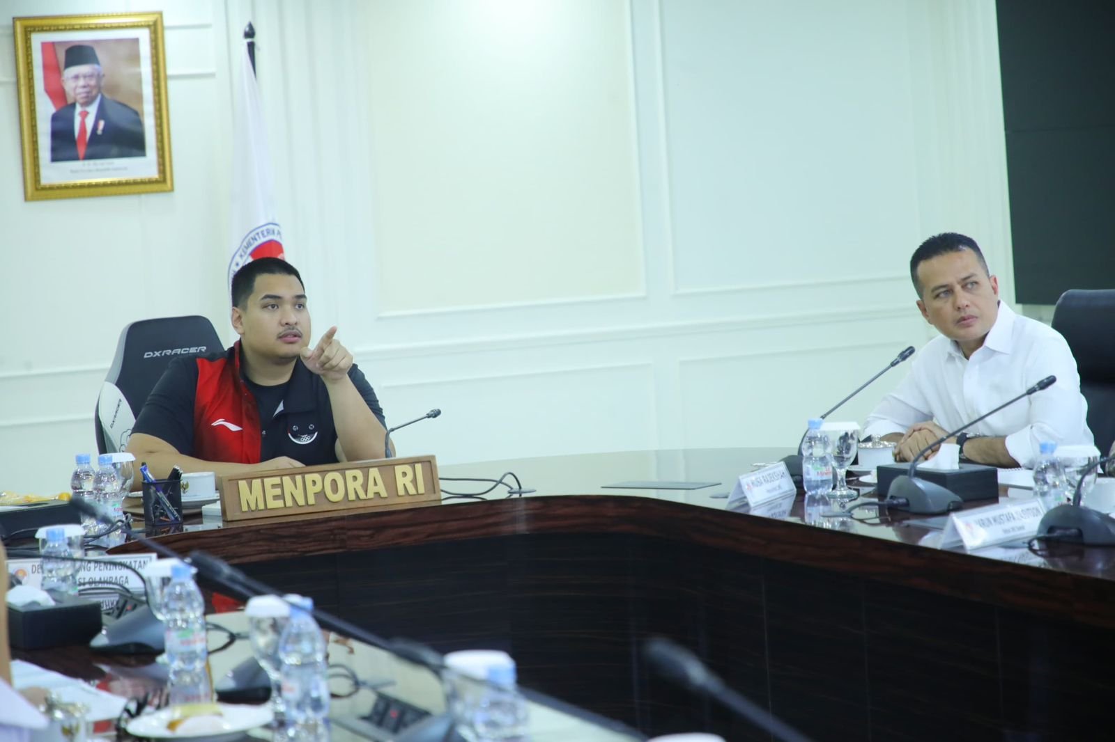Bertemu Menpora, Ijeck Sampaikan Kesiapan IMI Sumut Jadi Tuan Rumah WRC
