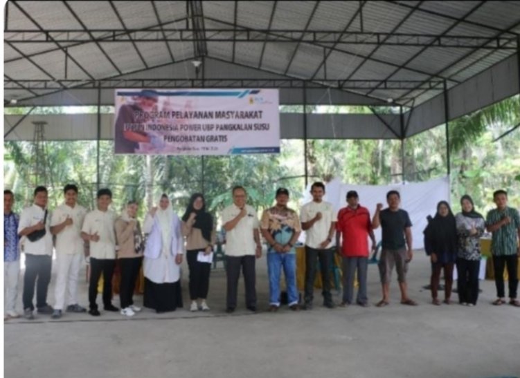 UBP P. Susu Gelar Pengobatan Gratis di Desa Tanjung Pasir Kecamatan Pangkalan Susu.