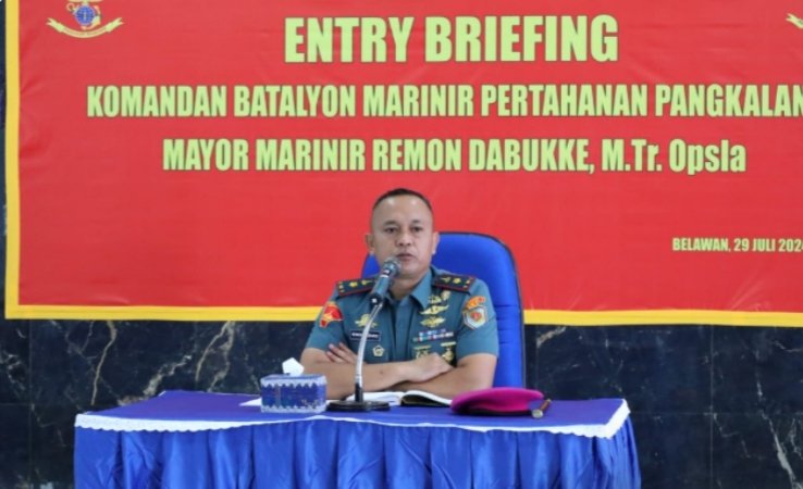 Samakan Persepsi, Danyonmarhanlan I Laksanakan Entry Briefing