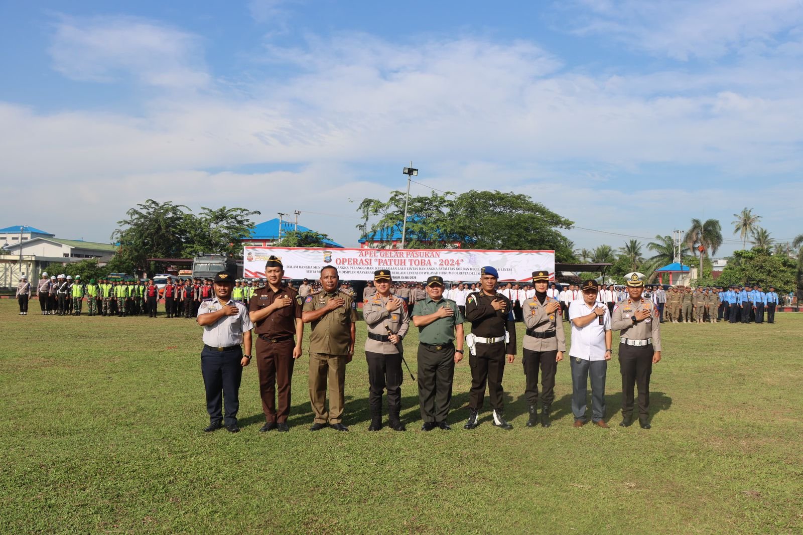 Polresta Deli Serdang Gelar Ops Patuh Toba, Ini 10 Sasarannya
