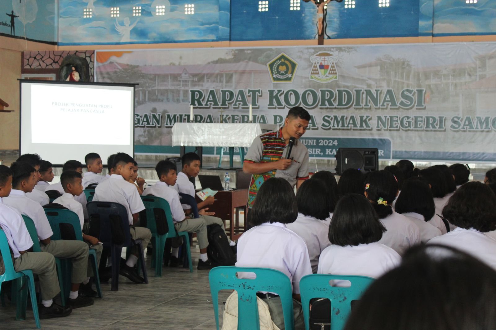 49 Siswa SMAK Negeri Palipi Ikuti Masa PLS