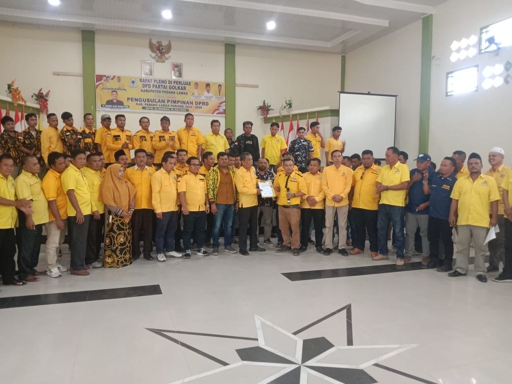 Partai Golkar Palas Usulkan Tiga Nama Ini untuk Pimpin DPRD, Bupati dan Wabup