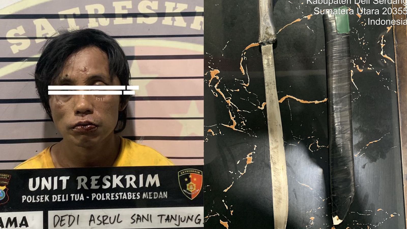 Bawa Parang Serang Sekolah, Warga Kwala Bekala Babak Belur