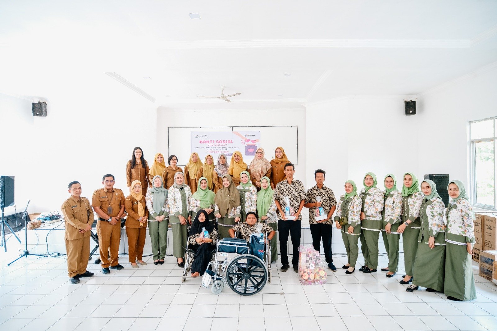 Persatuan Wanita Patra Tingkat Wilayah PT Pertamina Patra Niaga Regional Sumbagut Laksanakan Kegiatan Bakti Sosial