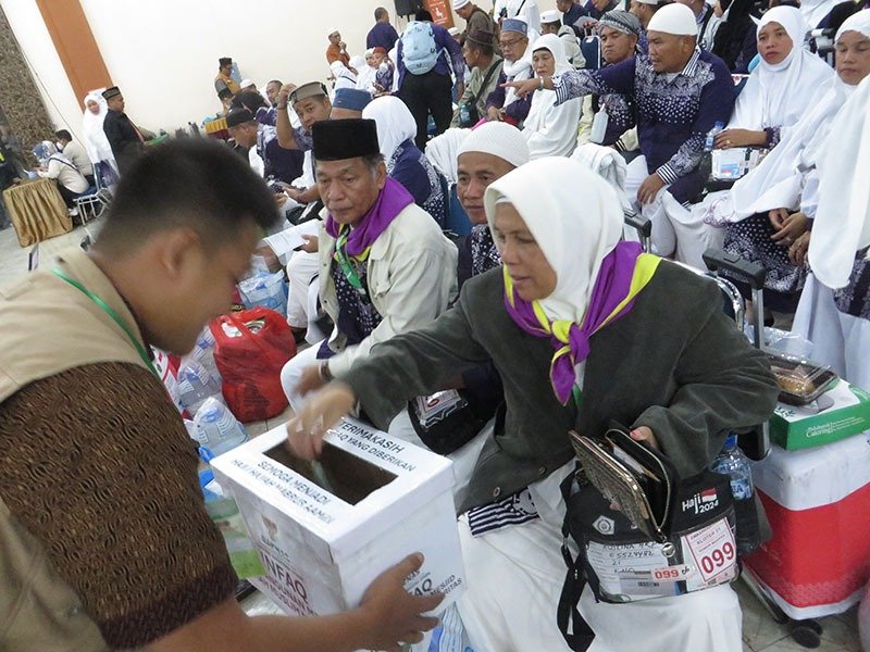 Baznas Sumut Kumpulkan Rp225 Juta dari Infak Jamaah Haji Tahun 2024
