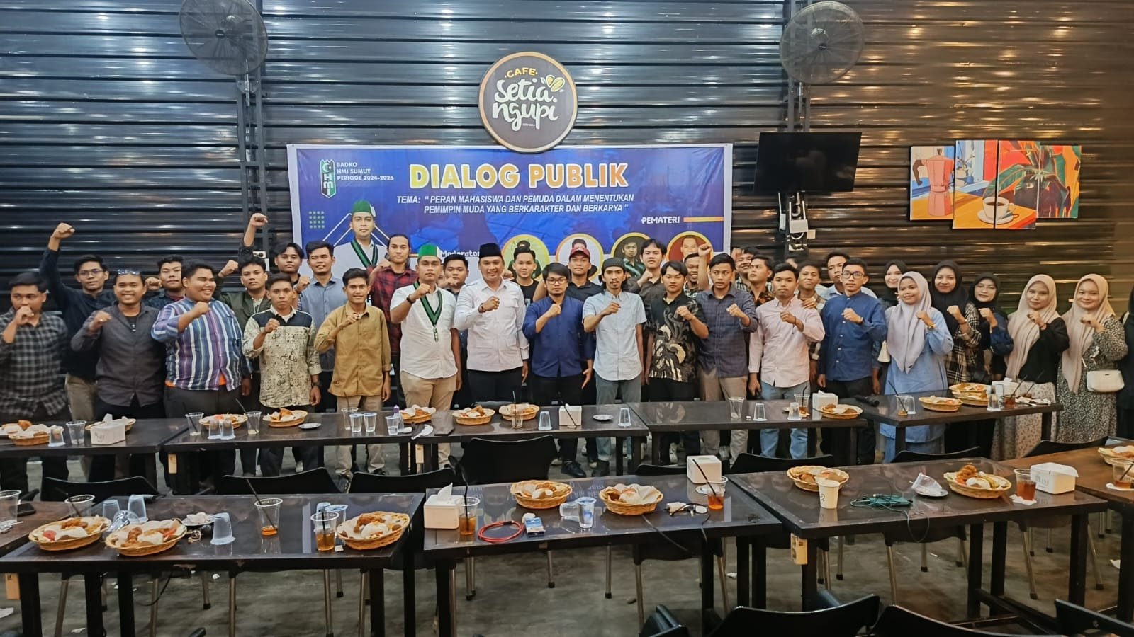 Dialog Publik BADKO HMI Sumut: Peran Pemuda & Mahasiswa Dalam Menentukan Pemimpin Muda Berkarakter dan Berkarya