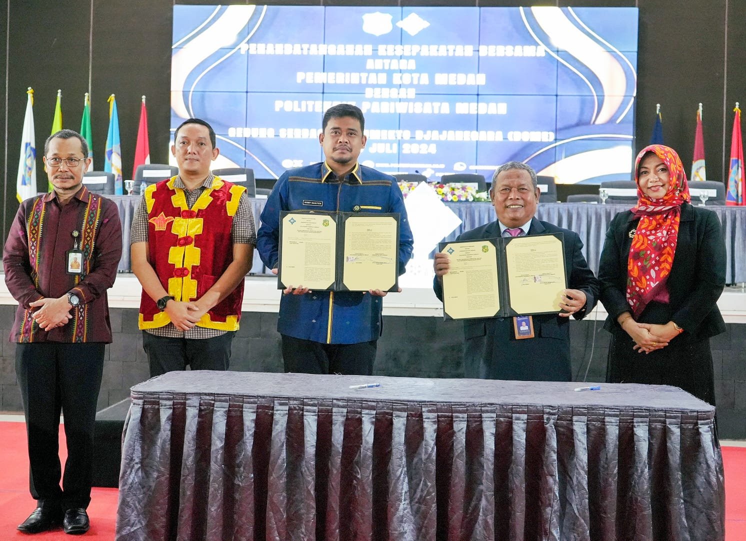 Pemko Medan Jalin MoU dengan Politeknik Pariwisata Medan