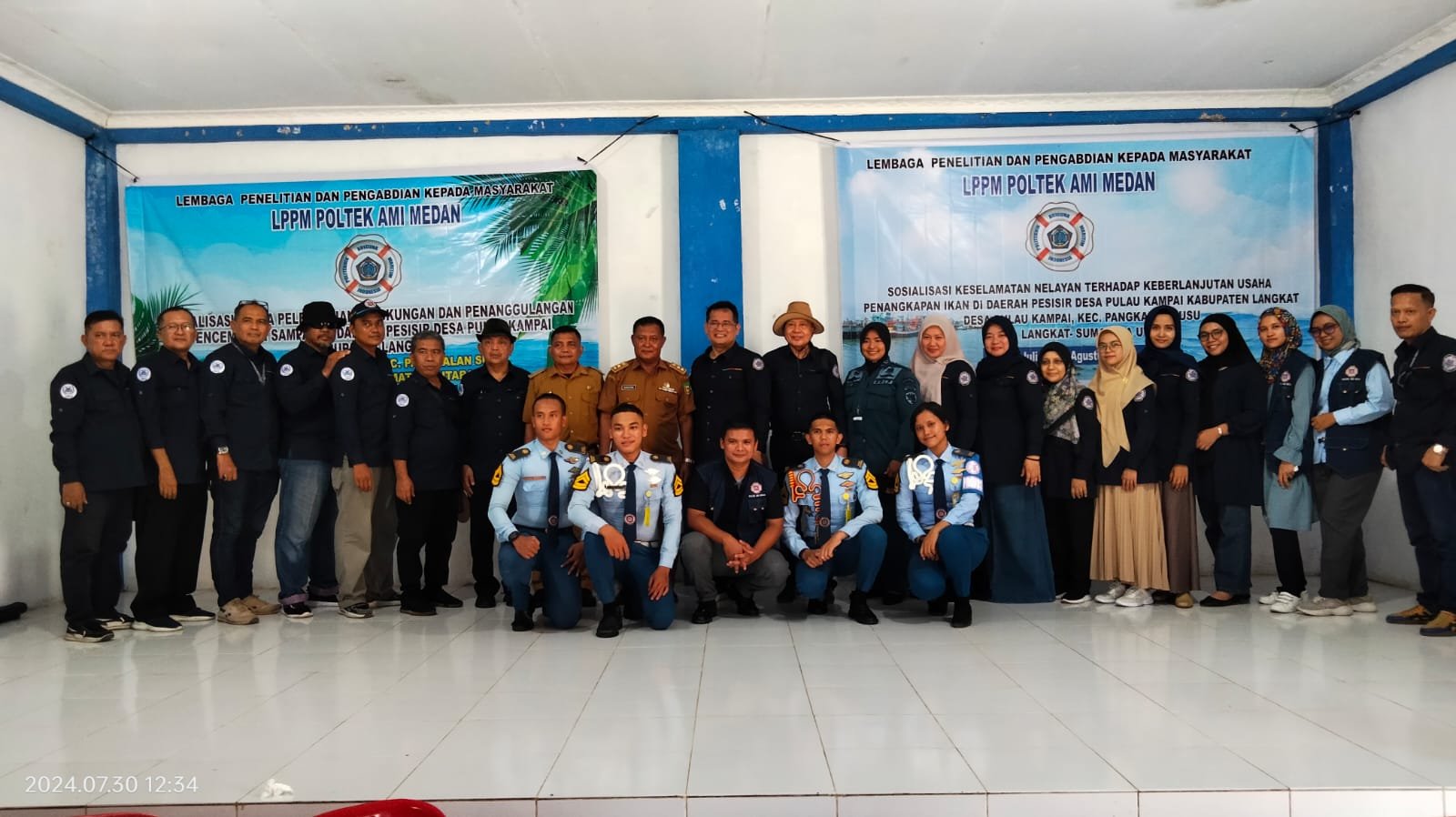 LPPM Poltek AMI Medan Sosialisasi dan Pengabdian kepada Masyarakat Pulau Kampai