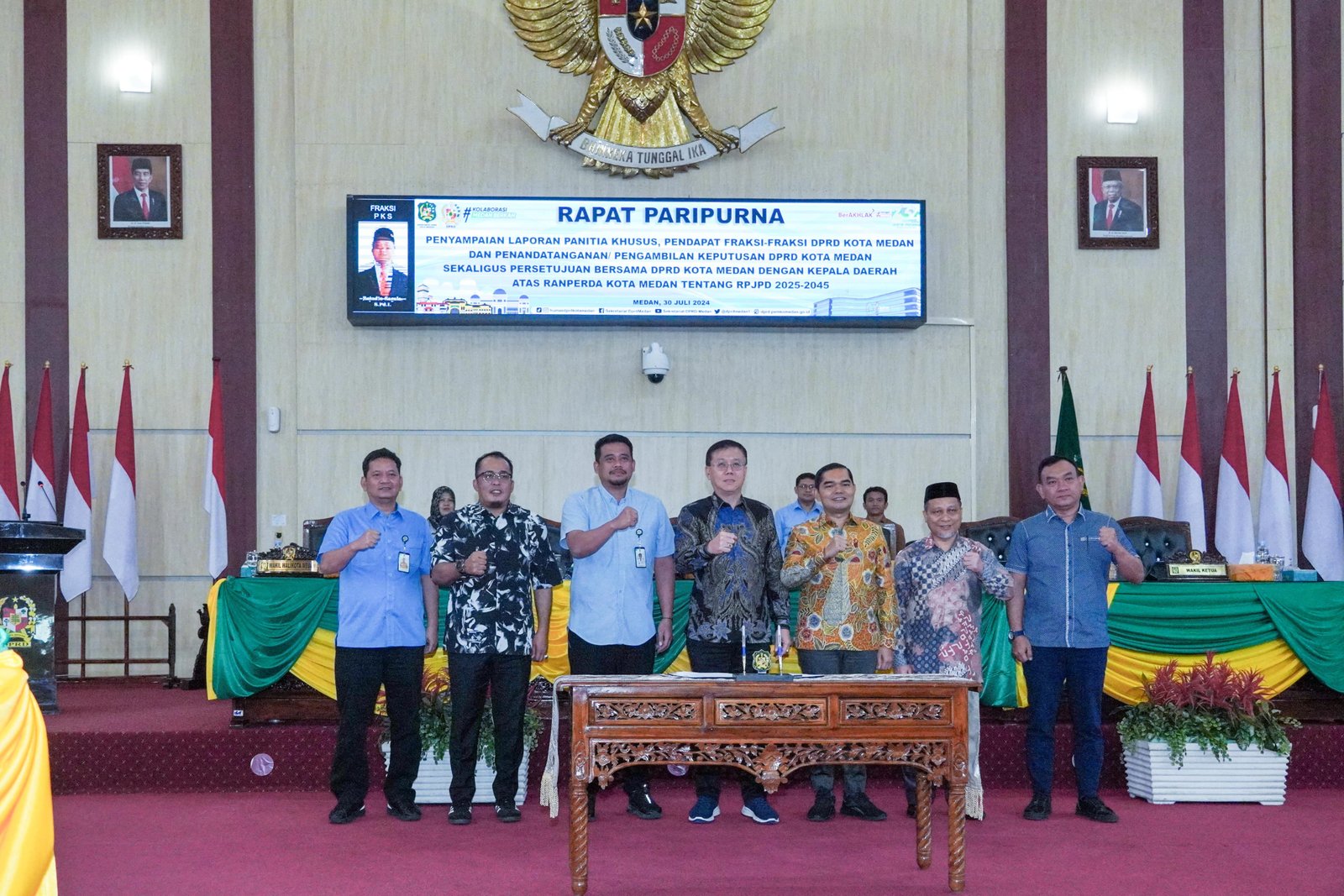 Ranperda RPJPD 2025-2045 Disetujui, Bobby: Wujudkan Medan Kota Global, Inklusif, Maju, Berkelanjutan