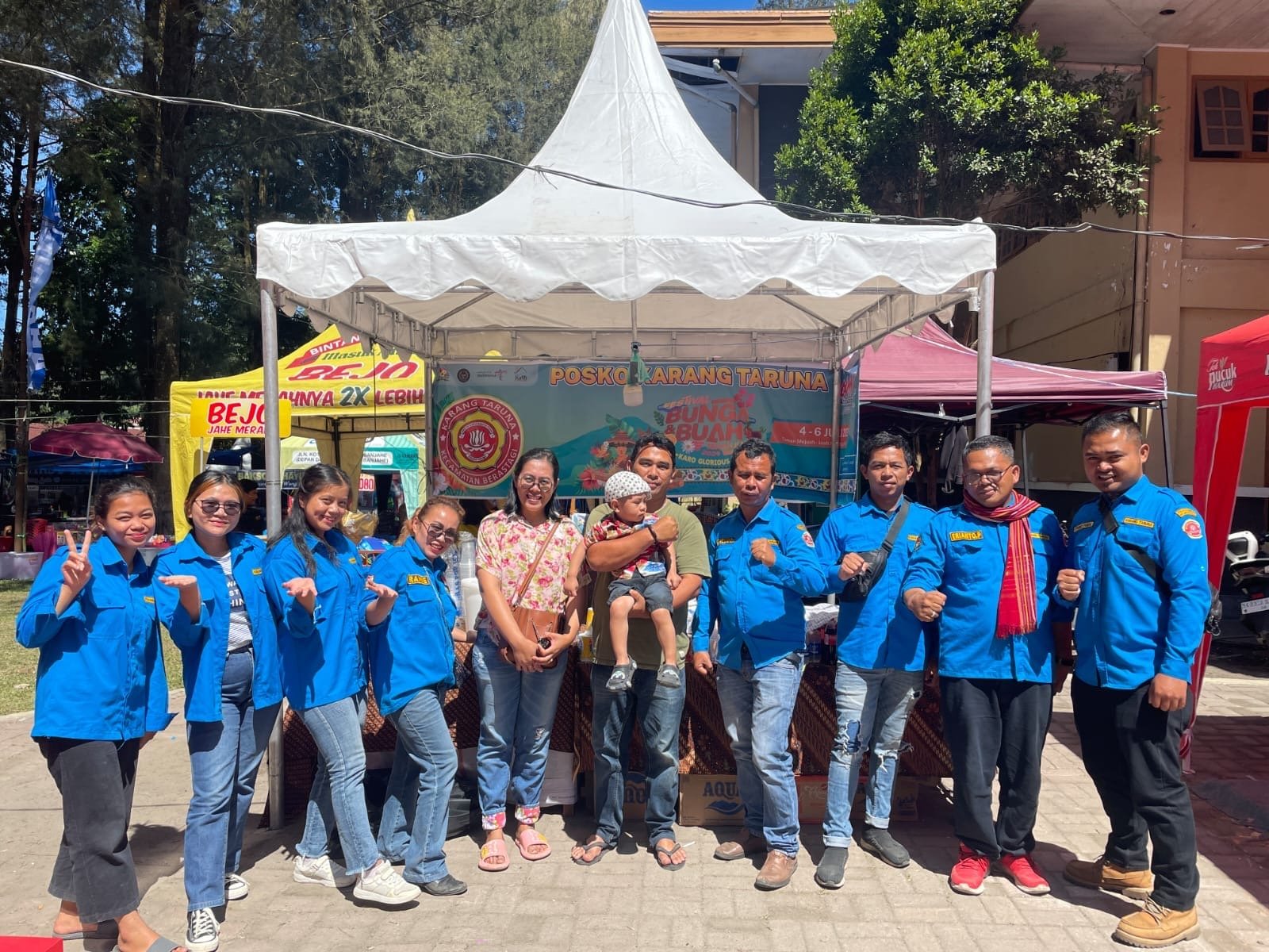 Karang Taruna Ramaikan Festival Bunga dan Buah Karo 2024