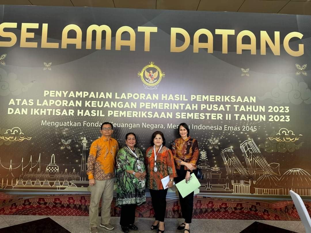 Bupati Karo Hadiri Penyampaian LHP BPK RI Kepada Presiden Jokowi