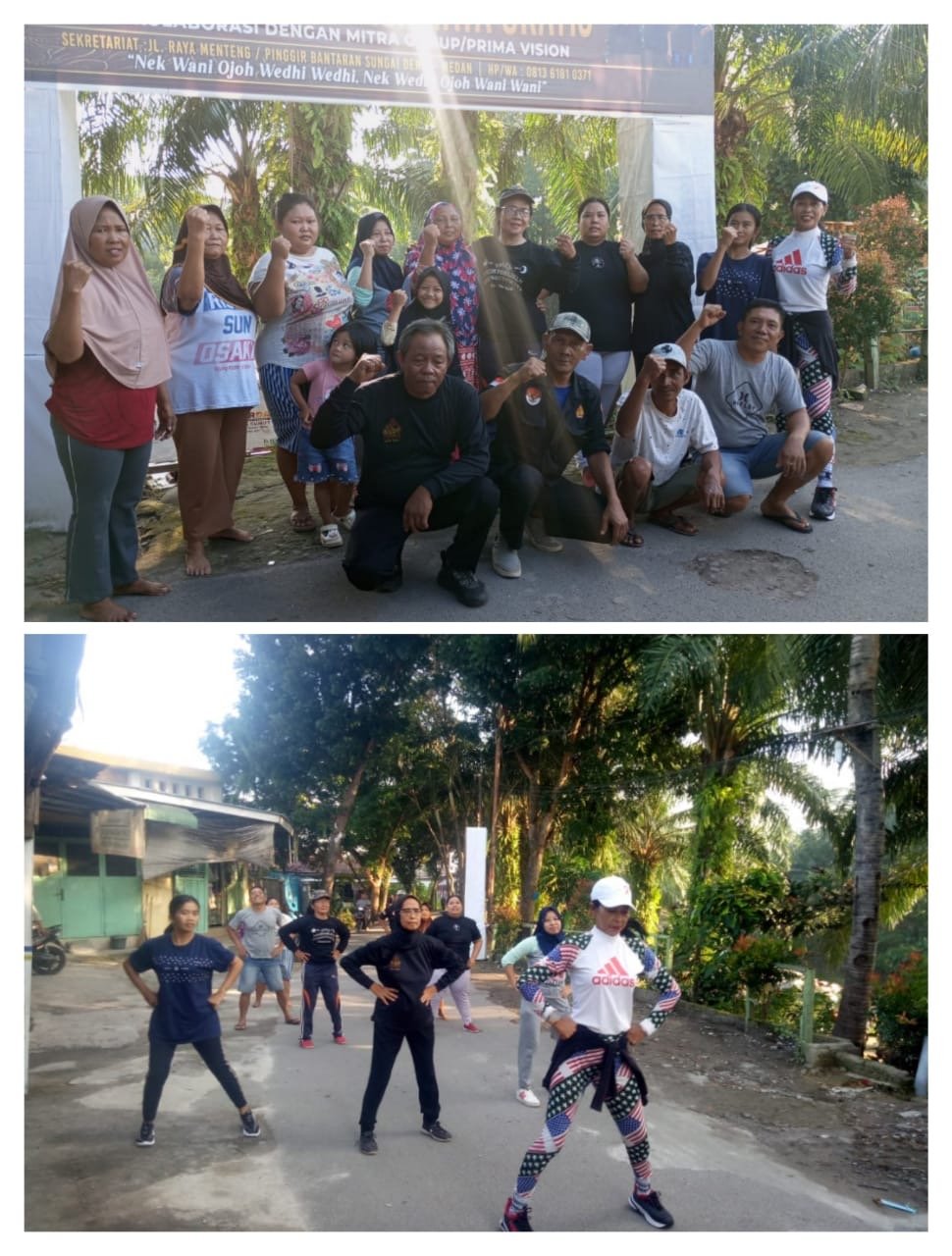 Srikandi Pendawa Medan Denai Ajak Warga Senam Bareng