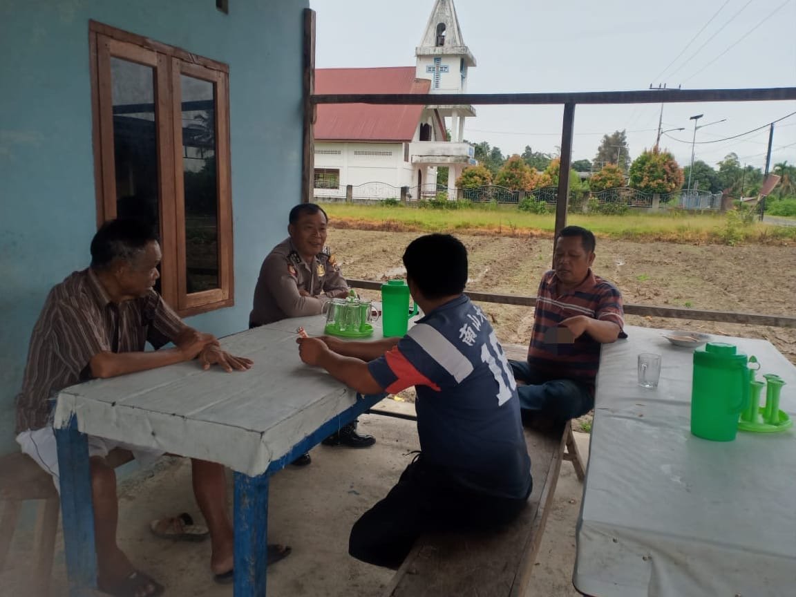 Polsek Palipi dan Masyarakat Kolaborasi Ciptakan Keselamatan Beraktivitas