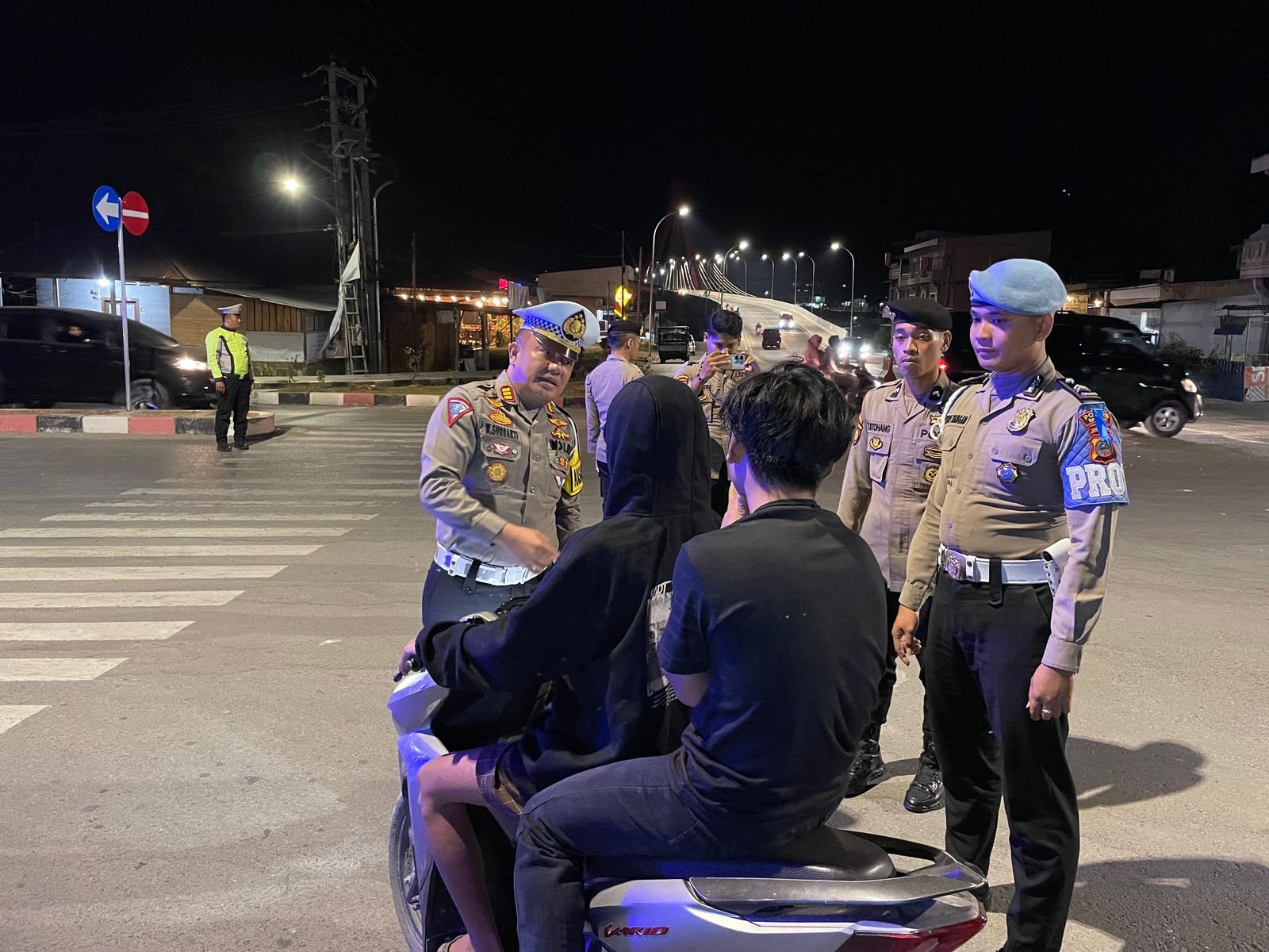 Polres Samosir Sukses Ciptakan Kondisi Aman Ibadah Minggu Gereja