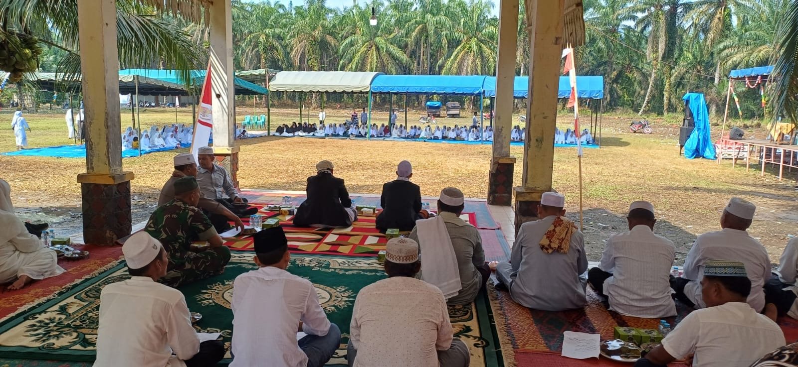 Hadiri Doa Bersama Rayakan HUT RI di Kecamatan Batang Lubu Sutam, Ini Kata Kapolsek Sosa