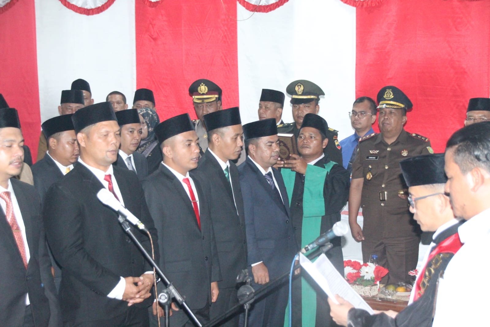 Ketua PN Sibuhuan Lantik Anggota DPRD Palas Baru, Ini Harapan Pj Bupati