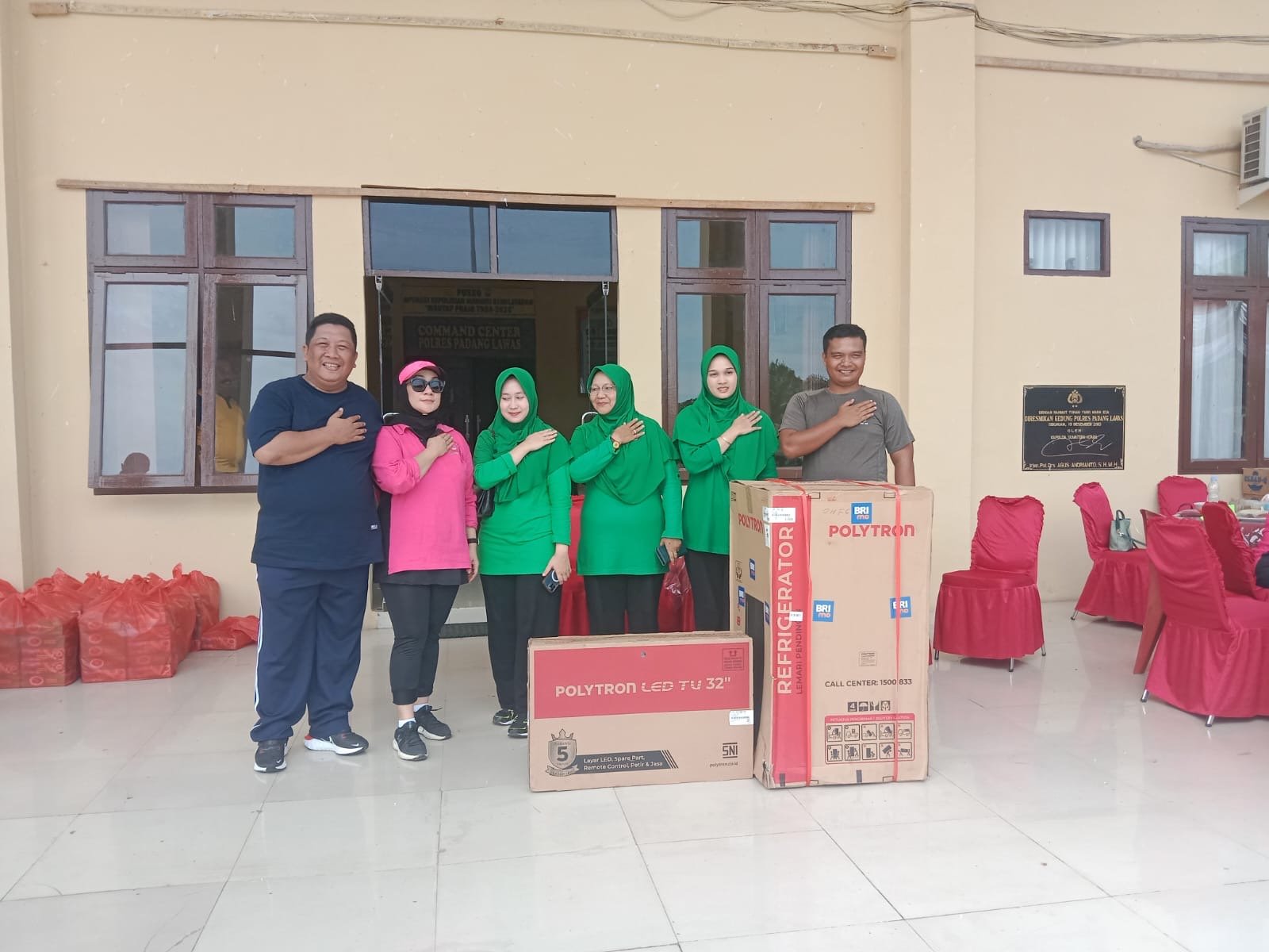 Perkuat Sinergitas, Polres Palas Olahraga Bersama TNI