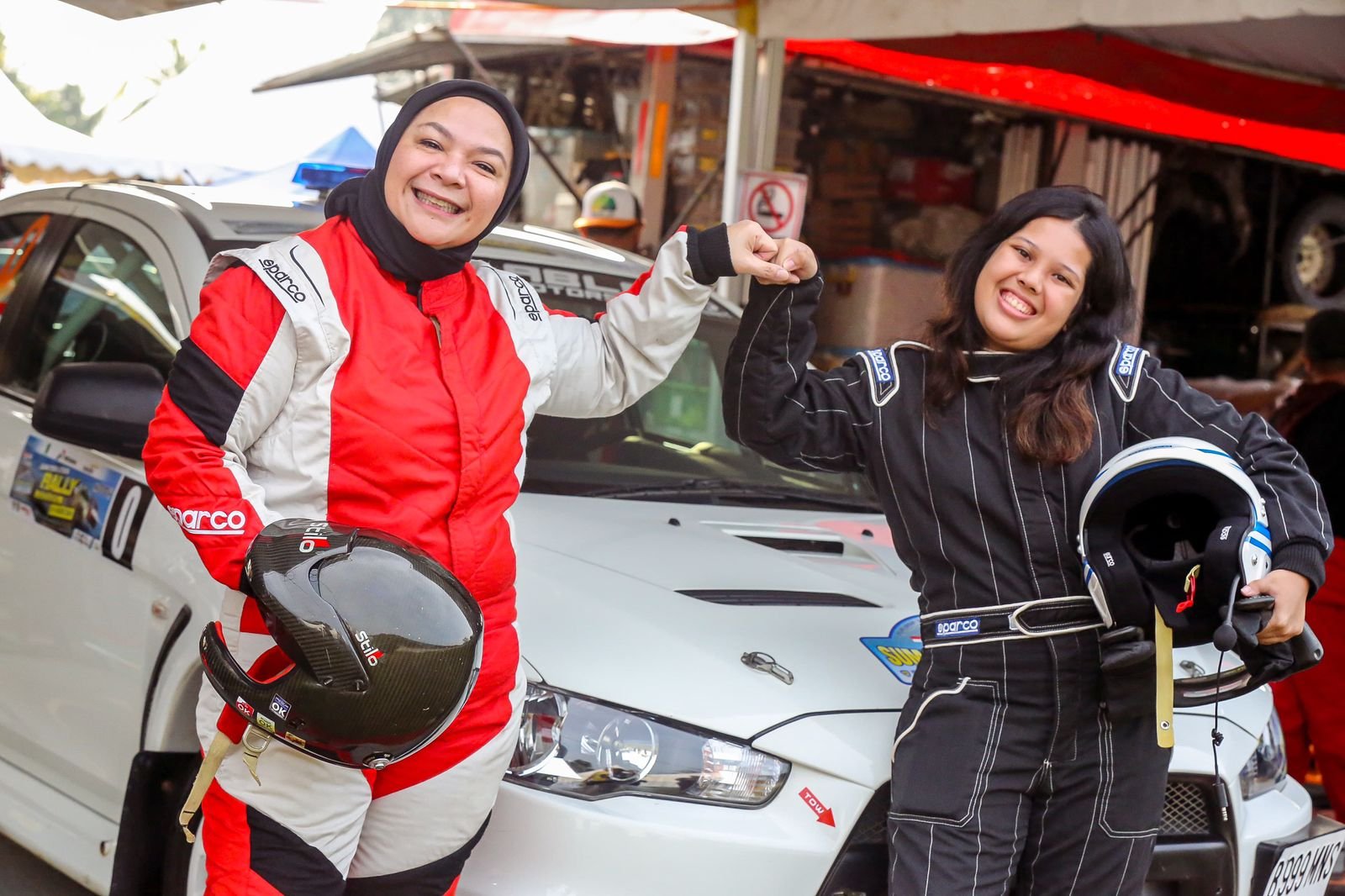 Millie Desky Come Back Sebagai Zero Car di Sumatera Utara Rally