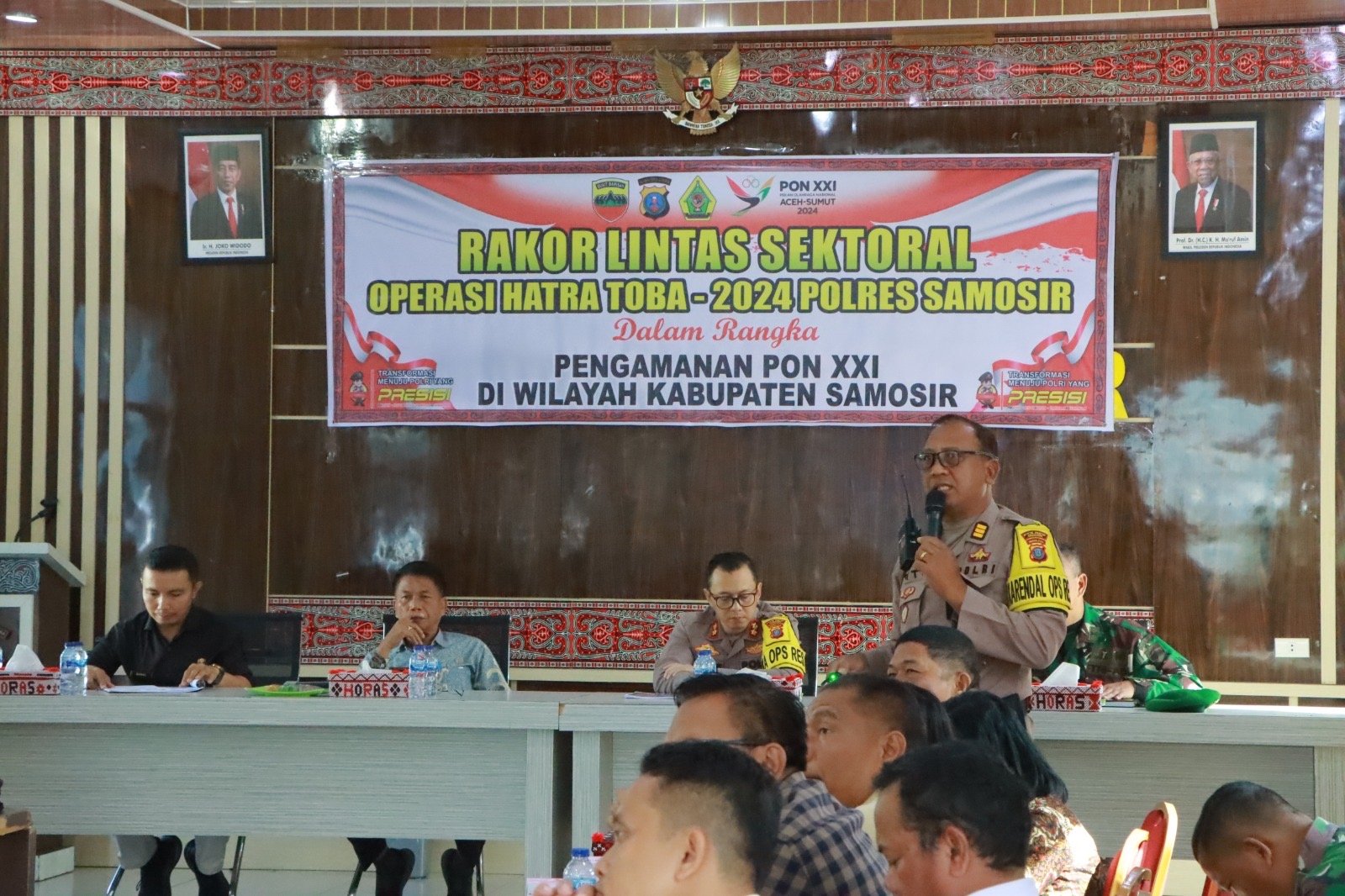 Polres Samosir Siap Amankan PON XXI Aceh-Sumut 2024