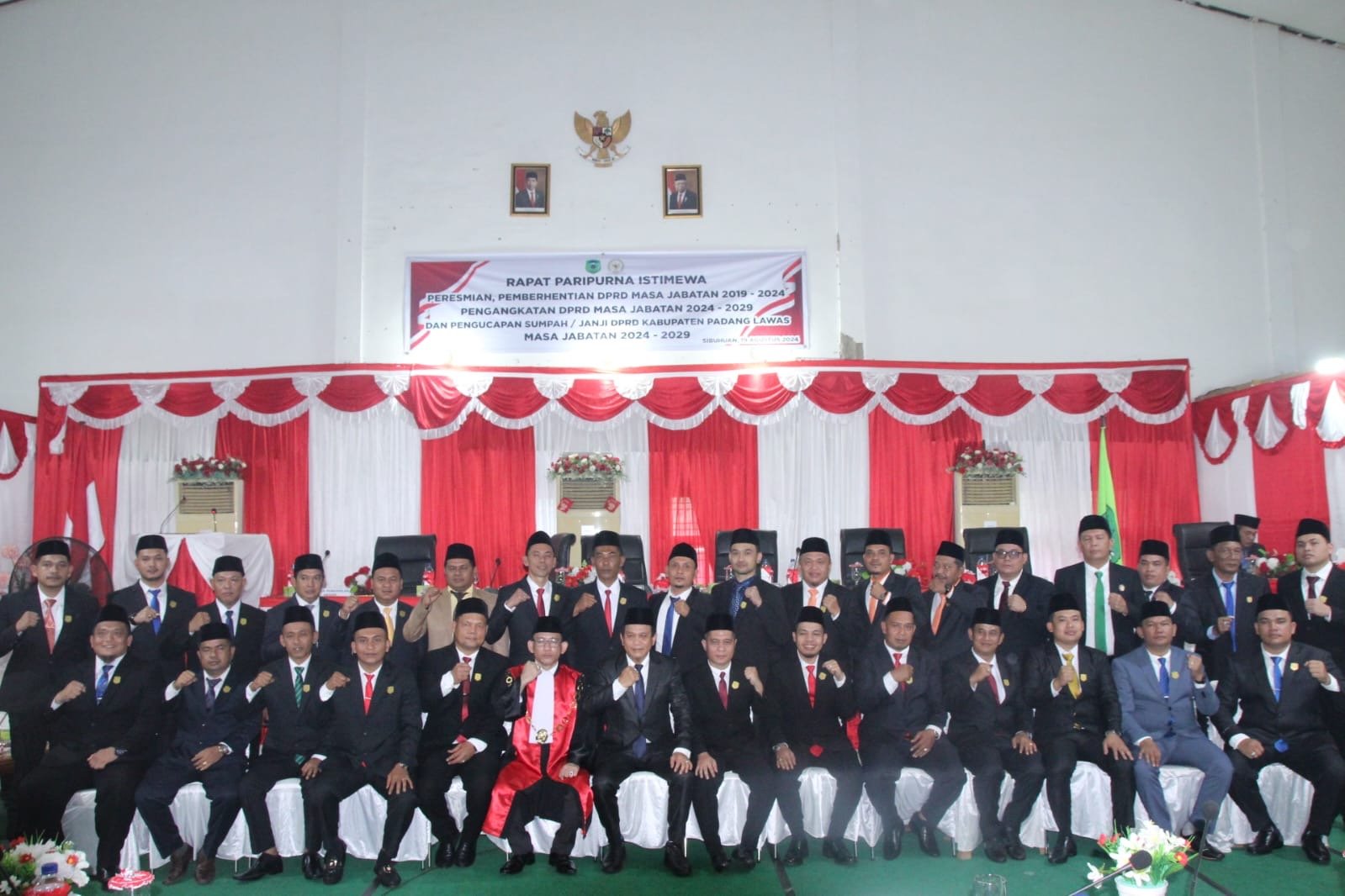 Didominasi Wajah Baru, 30 Anggota DPRD Palas Resmi Dilantik