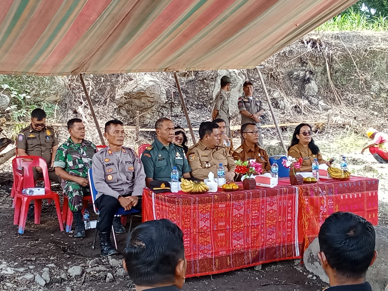 Polsek Palipi Apresiasi Pembangunan Pantai Pallombuan