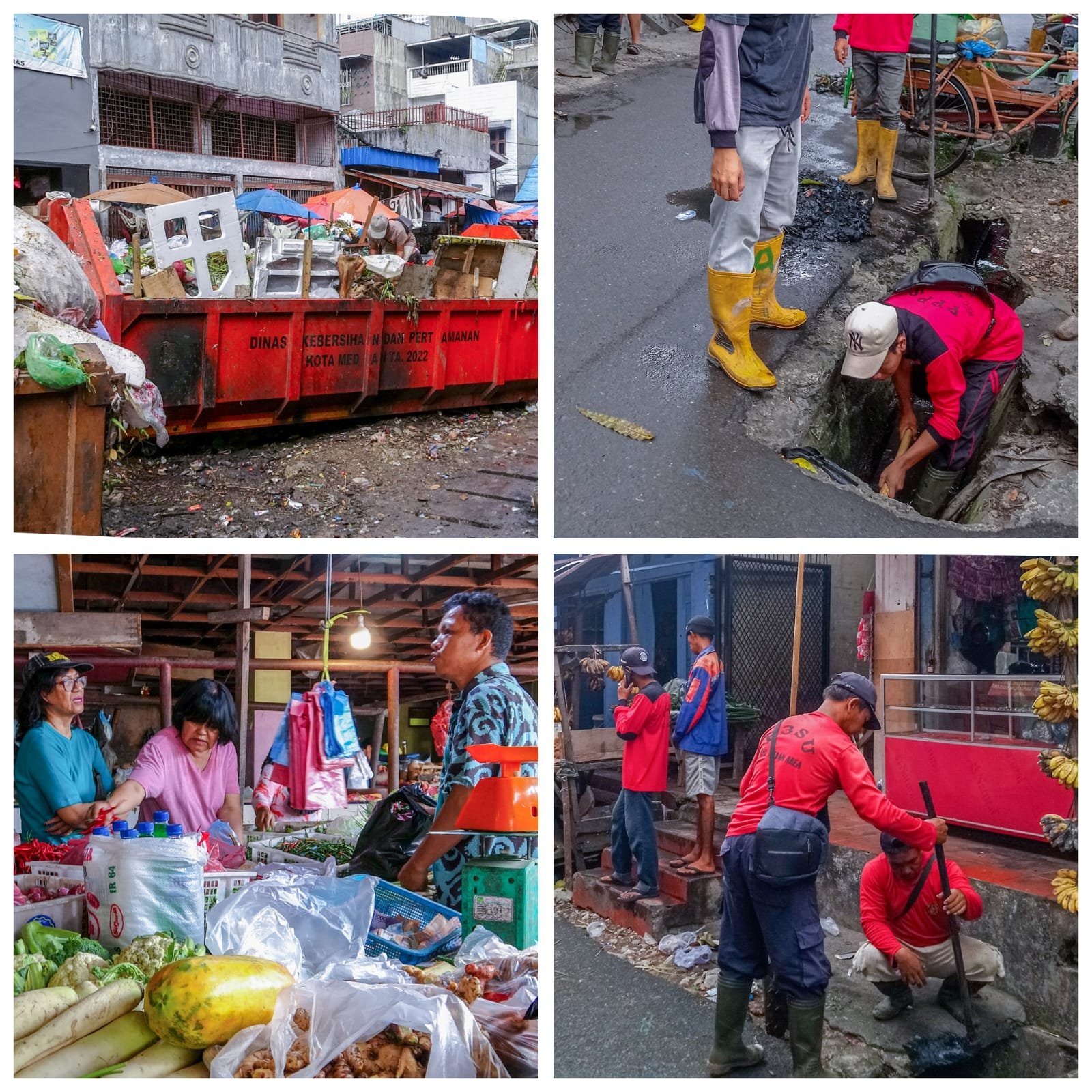 Jelang Penilaian Adipura 2024, PUD Pasar Tetap Jaga Kebersihan dan Keindahan Pasar