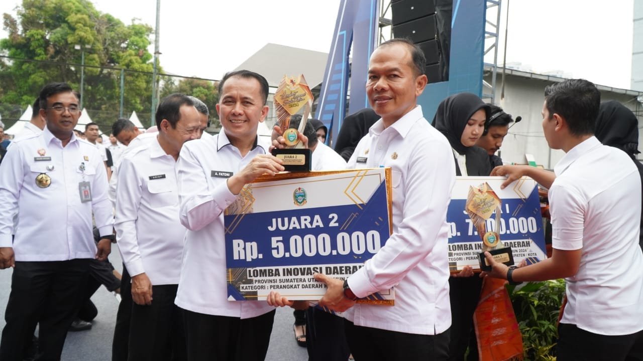 Kabupaten Langkat Raih Juara 2 di North Sumatera Innovation Forum 2024