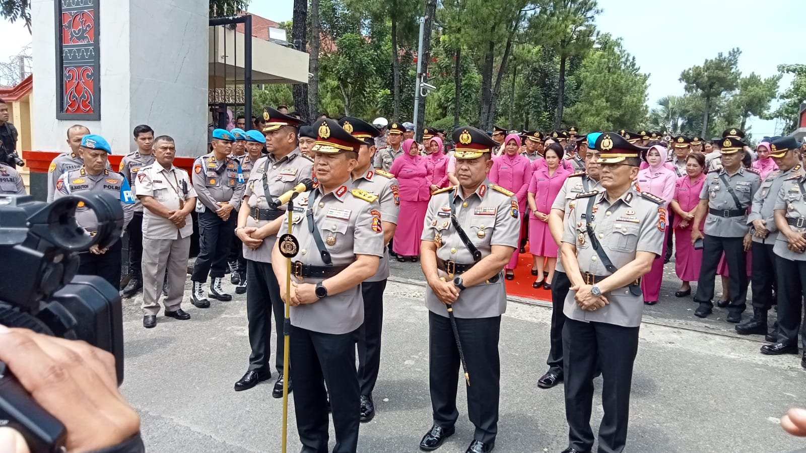 Komjen Pol Agung Setya Imam Effendi Pamit Tinggalkan Mapolda Sumut