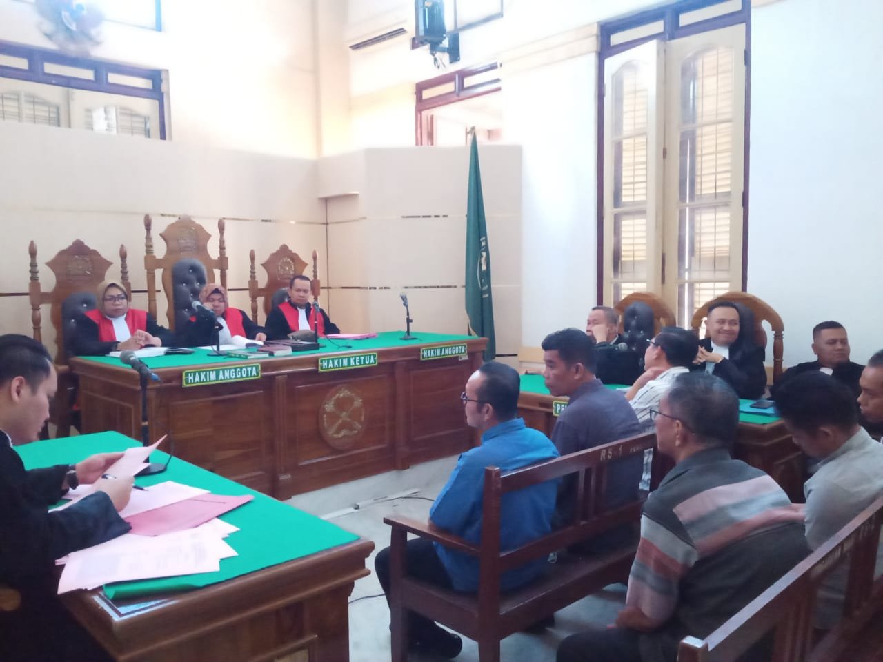 5 Terdakwa Perkara Suap Rp2 Miliar di Seleksi PPPK Batubara Disidang