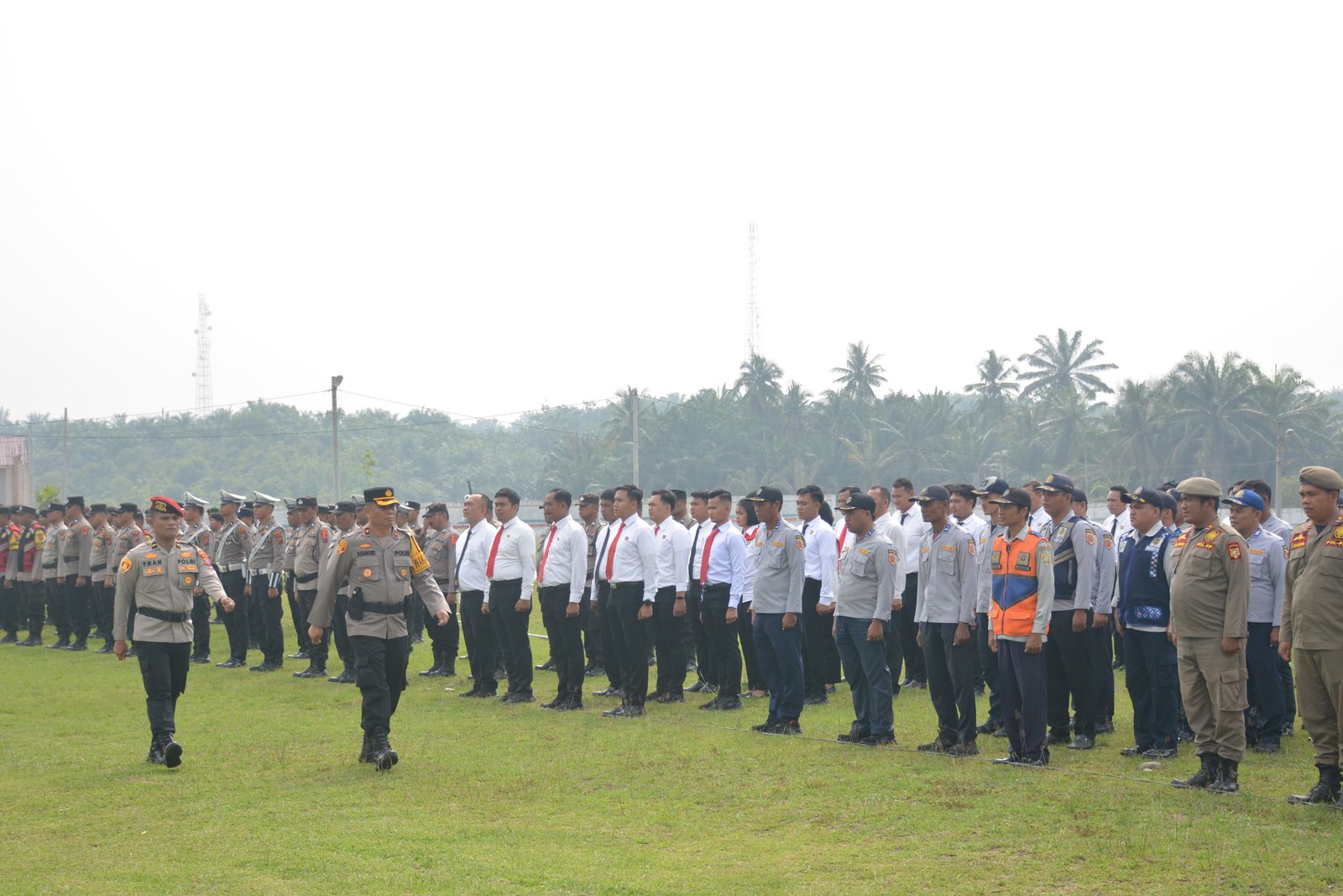 Polres Labusel Laksanakan Apel Gelar Pasukan Operasi Mantap Praja Toba 2024
