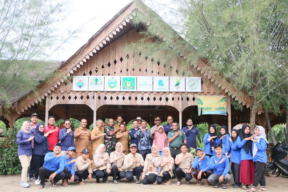 Komitmen Terhadap Green Energy, PLN Indonesia Power Tanam 4000 Mangrove dan Nipah di Desa Pasar Rawa