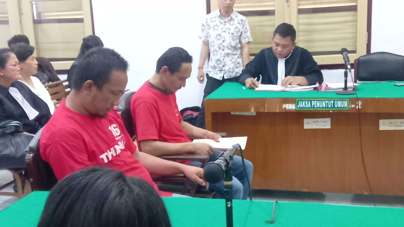 2 Terdakwa Hasil Penggerebekan ‘Kampung Narkoba’, Jalani Sidang Perdana
